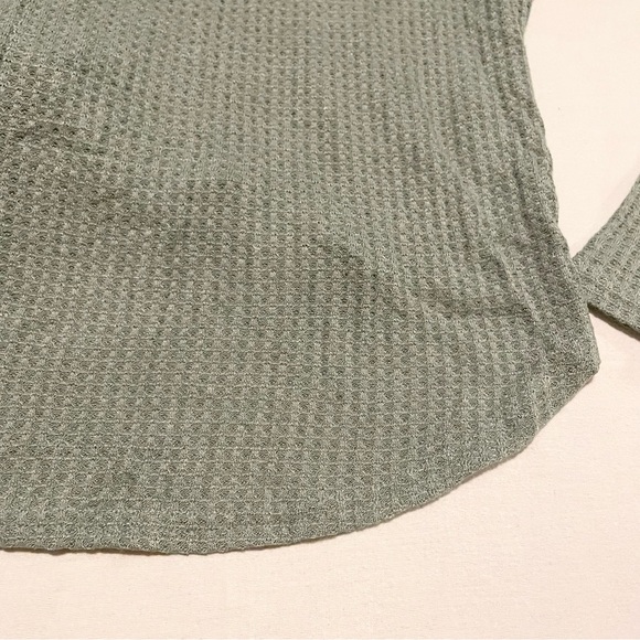 Charlotte Russe Womens Button Up Tie Up Long Sleeve Top Size XL - Picture 14 of 16